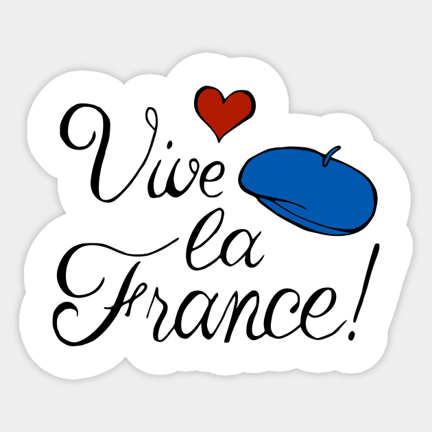 Vive la France Sticker by Olooriel